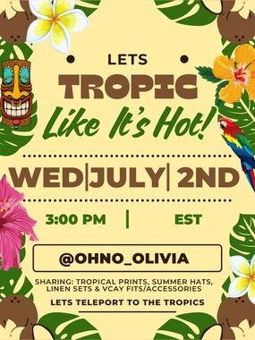 🌸🤗THEME FLYER OH NO IT’S OLIVIA (NOT MAIN)🤗🌸
